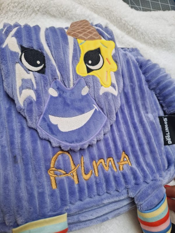 sac à dos velours kiprokos le zébre